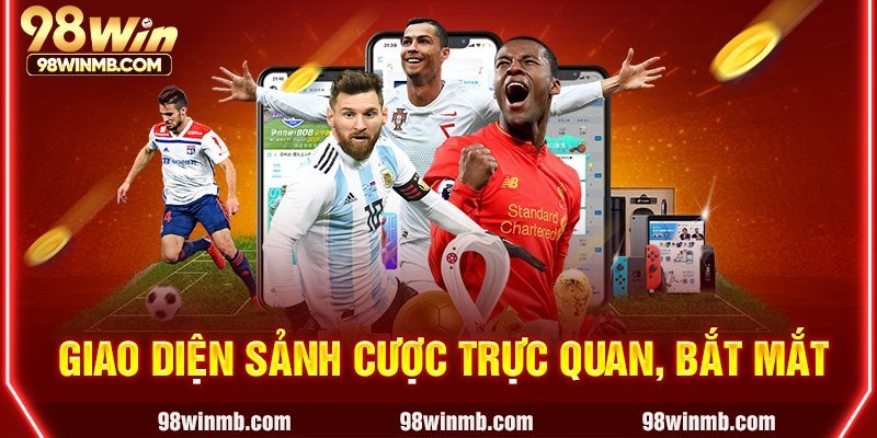 Giao diện sảnh cược trực quan, bắt mắt